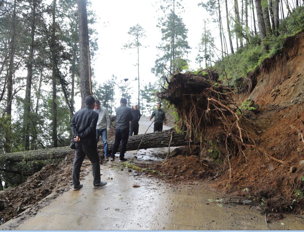 扶贫路上充满艰辛和危险